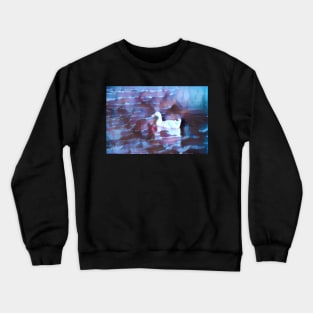 duck painting Crewneck Sweatshirt